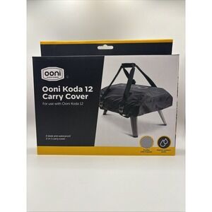 Ooni Koda 12 Pizza Oven Carry Cover Black Waterproof #UU-P07900